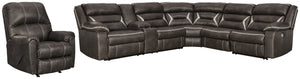 Kincord Signature Design Urban Foundry Power Reclining 5-Piece Living Room Set