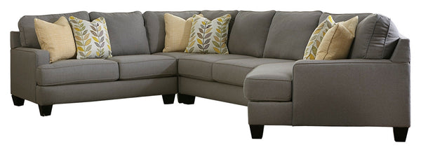 Chamberly Signature Design by Ashley 4-Piece Sectional with Cuddler