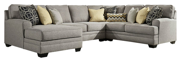 Cresson Benchcraft 4-Piece Sectional with Chaise