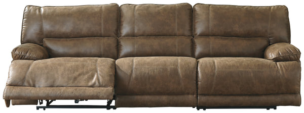 Thurles Signature Design by Ashley 3-Piece Power Reclining Sectional