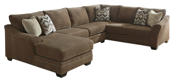 Justyna Benchcraft 3-Piece Sectional with Chaise