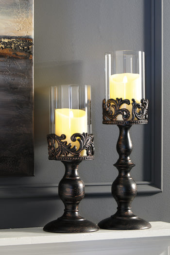 Constance Signature Design by Ashley Candle Holder