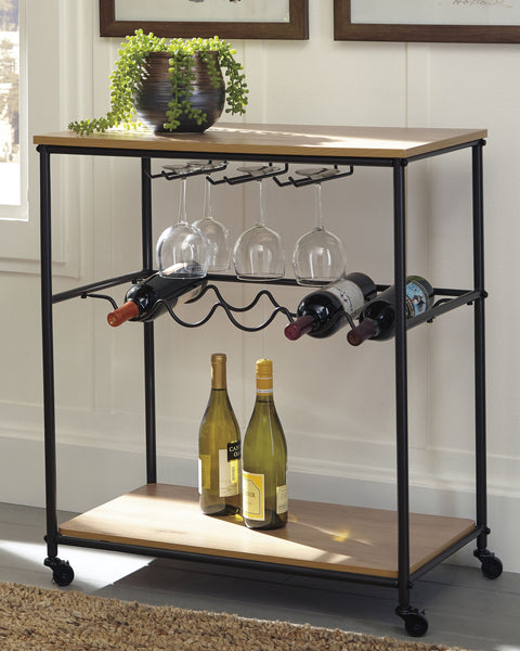 Jadonport Signature Design by Ashley Bar Cart