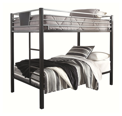Signature Design by Ashley Dinsmore Twin over Twin Bunk Bed with Ladder