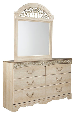 Catalina Signature Design by Ashley Dresser and Mirror