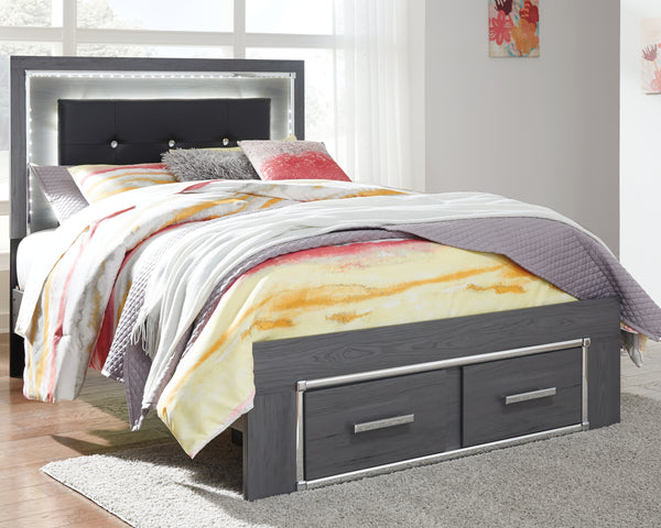 Signature Design by Ashley Lodanna Full Panel Bed with 2 Storage Drawers