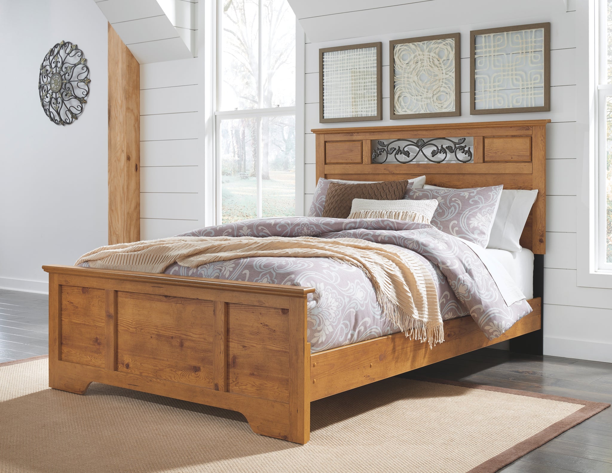 Bittersweet Signature Design 5-Piece Bedroom Set with Dresser and Mirror