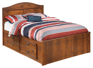 Signature Design by Ashley Barchan Full Panel Bed with 4 Storage Drawers