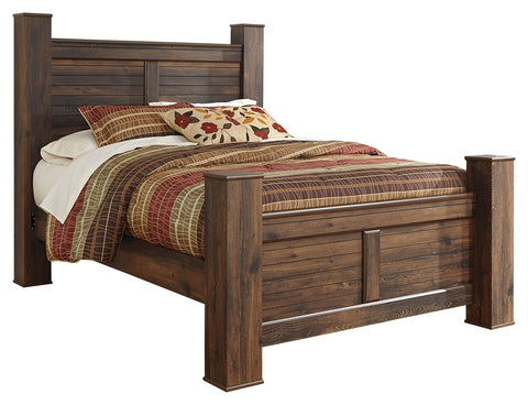 Signature Design by Ashley Quinden King Poster Bed