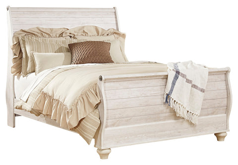 Signature Design by Ashley Willowton Queen Sleigh Bed