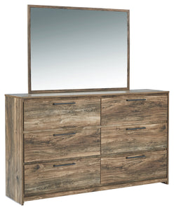 Rusthaven Signature Design by Ashley Dresser and Mirror