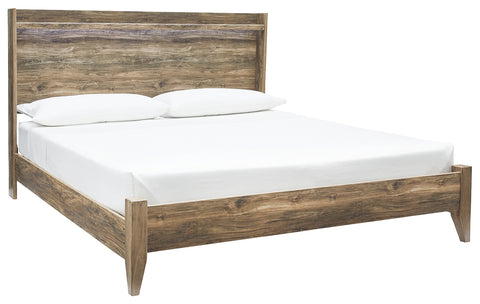 Signature Design by Ashley Rusthaven King Panel Bed