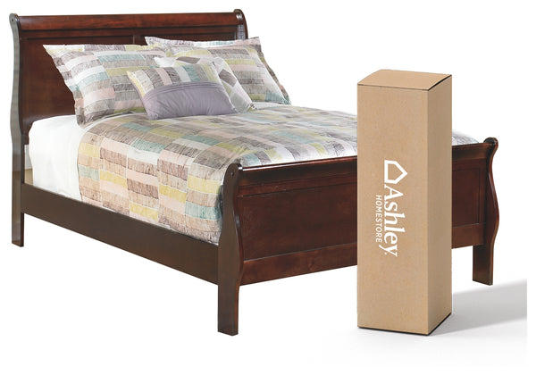 Alisdair Signature Design 4-Piece Bedroom Set with Memory Foam Mattress