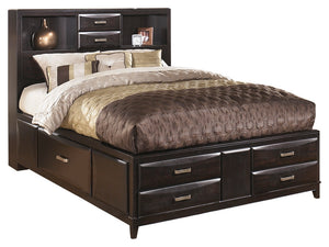 Ashley Kira Queen Storage Bed with 8 Drawers