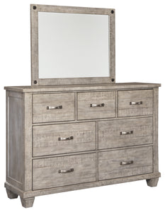 Naydell Benchcraft Dresser and Mirror