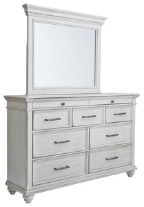 Kanwyn Benchcraft Dresser and Mirror