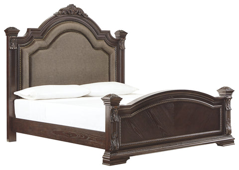 Signature Design by Ashley Wellsbrook Queen Poster Bed