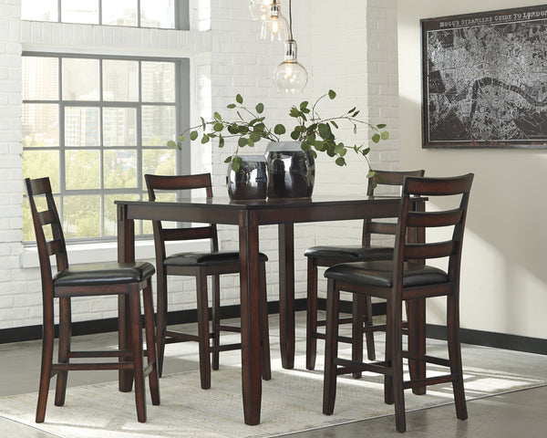 Coviar Signature Design by Ashley Counter Height Table Set of 5