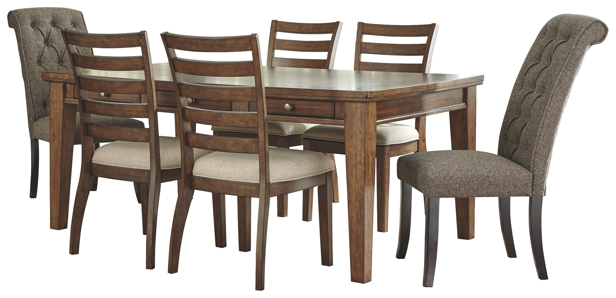 Flynnter Signature Design 7-Piece Dining Room Set