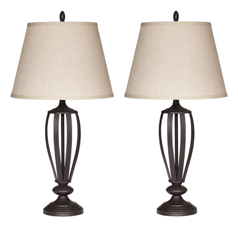Mildred Signature Design by Ashley Table Lamp Pair