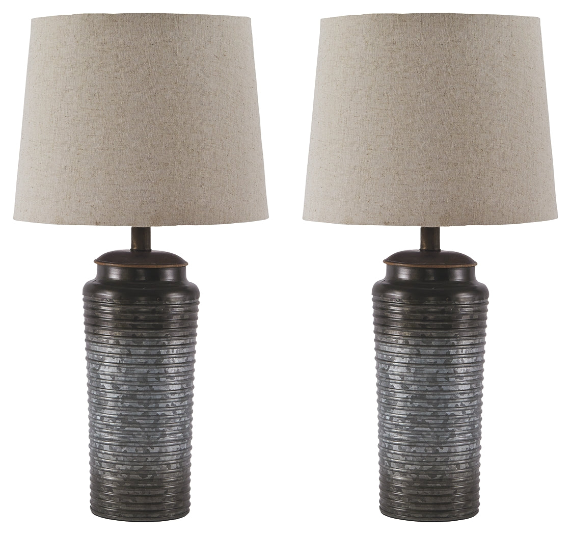 Norbert Signature Design by Ashley Table Lamp Pair