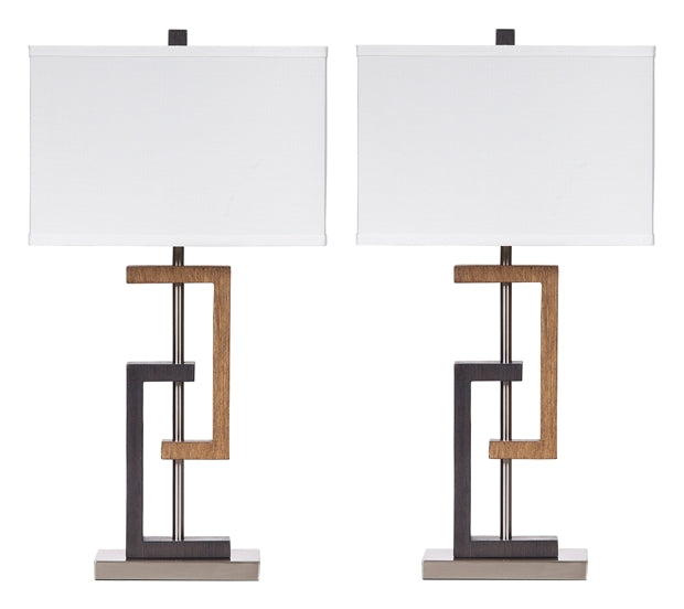 Syler Signature Design by Ashley Table Lamp Pair
