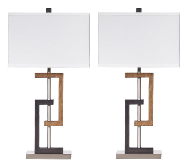 Syler Signature Design by Ashley Table Lamp Pair