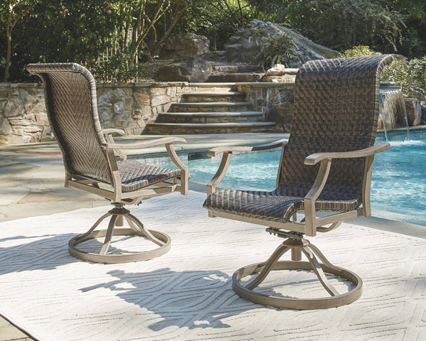 Windon Barn Signature Design by Ashley Outdoor Dining Chair Set of 2